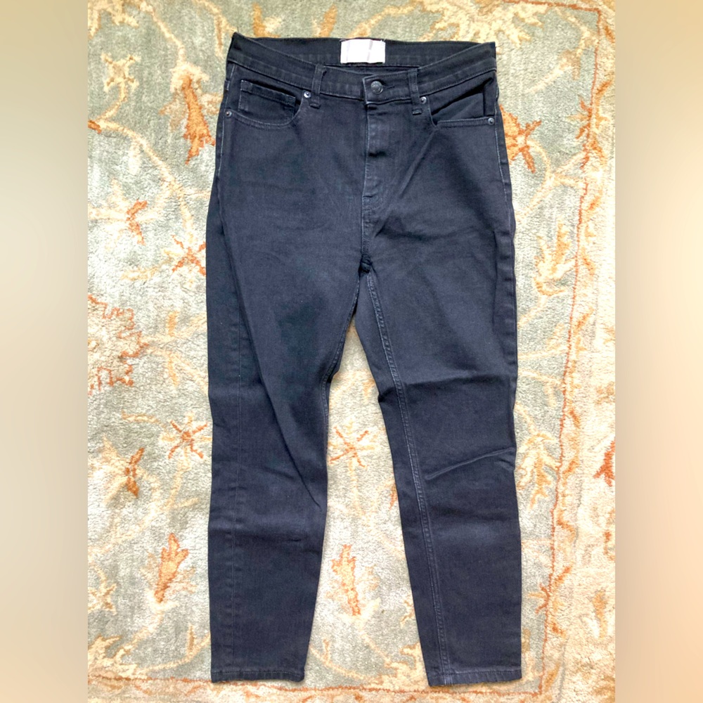 Everlane black ankle skinny jeans
